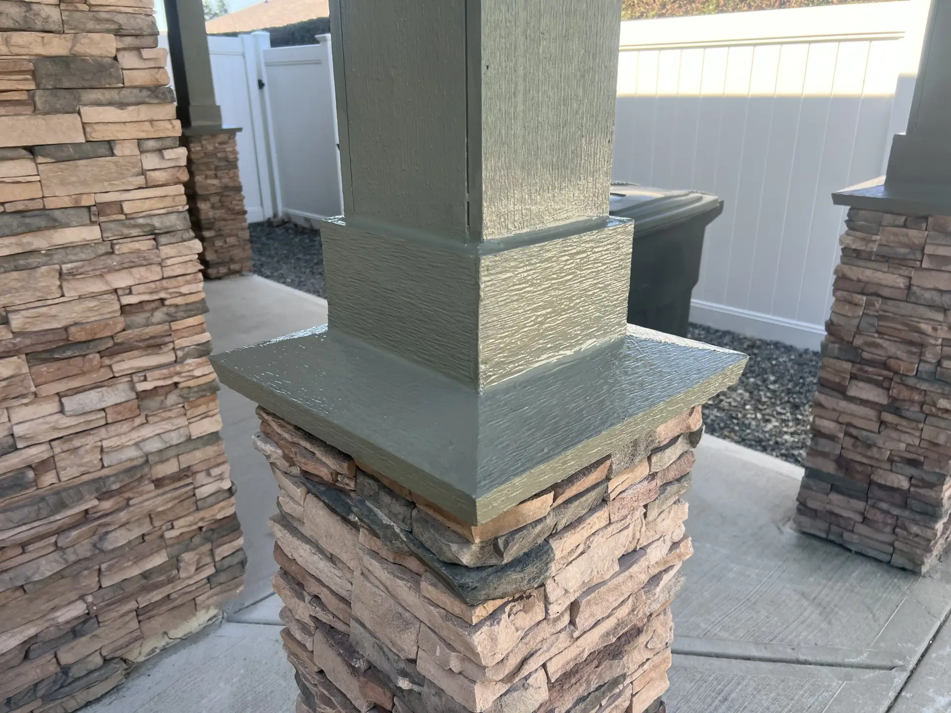 Example of Painting and finishing service